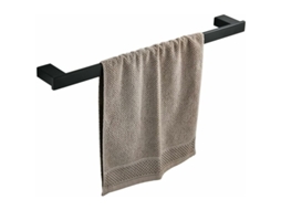 Suporte para Toalhas em Inox 60Cm Preto NEVEANCE