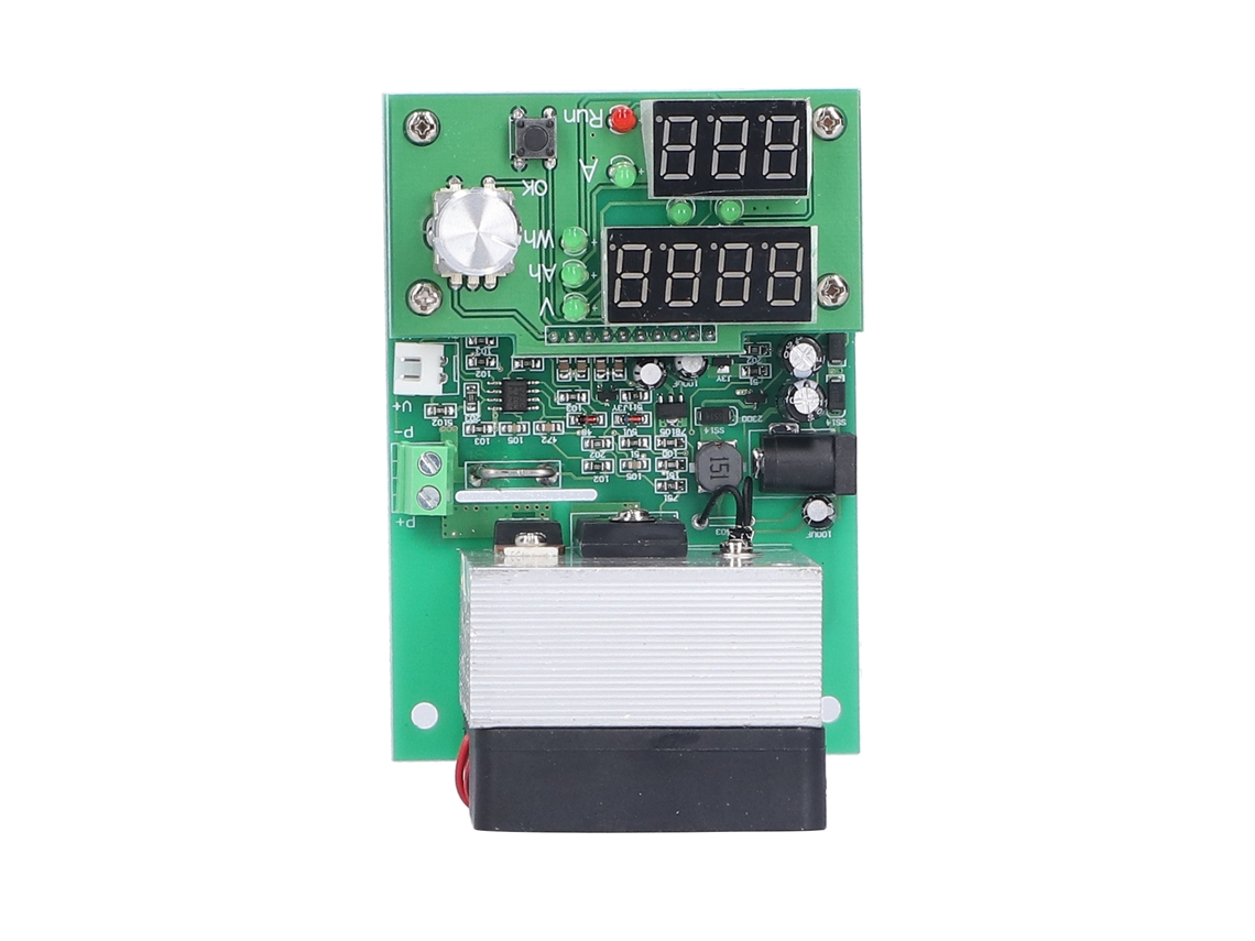 Módulo de Carga Elétrica LCD com Ventilador 9.99a 30v para Teste de Baterias