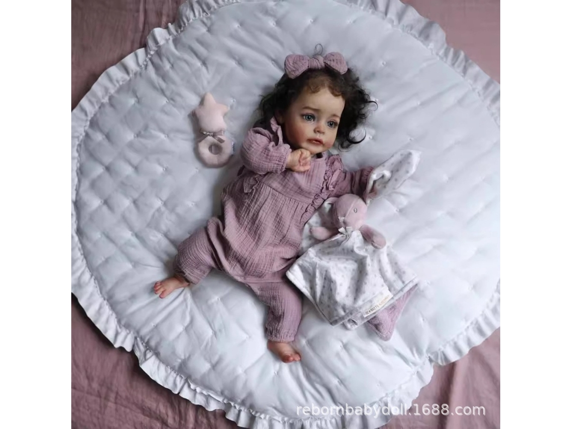 48cm Simulação Bebê Renascimento Boneca Reborn Bebê Suesue Princesa Bonito