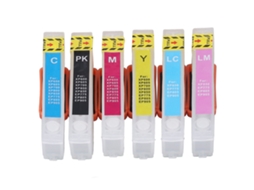 Cartuchos De Tinta Reutilizáveis T2431-t2436 Para Impressora Inkjet