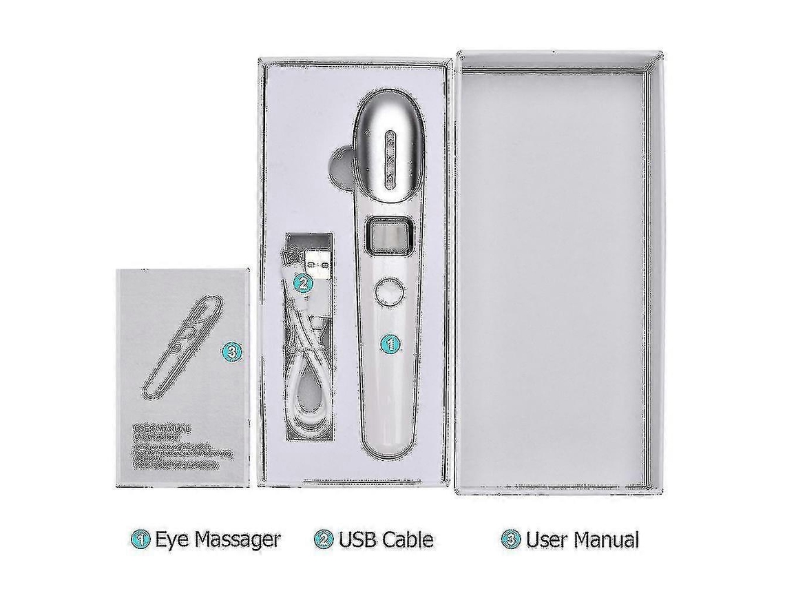 Massageador Elétrico Dos Olhos Anti Rugas Massagem Ocular Anti Envelhecimento Cuidados Com Os Olhos Tela Led Massagem Quente Usb Dispositivo De M