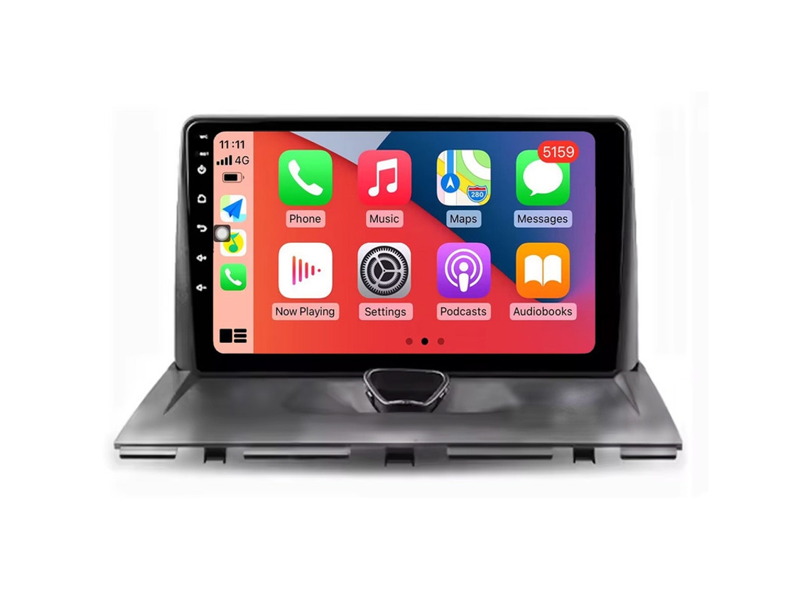 Auto Rádio Carro Bluetooth Autoradio 8GB RAM 128G ROM CarPlay Navegação GPS Ecrã Táctil RoverOne para Peugeot Expert 2007 - 2016