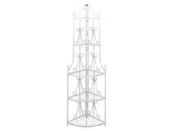 Suporte De Canto Para Planta / Branco