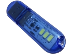 Luminária Noturna De Led Usb Para Camping, Com Capa Transparente,