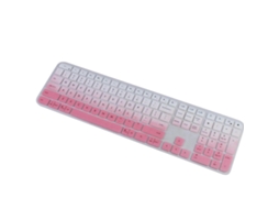 Capa De Teclado Para Teclado Sem Fio Craft Mx Keys, Silicone, Ergonômica, Branca Everley891