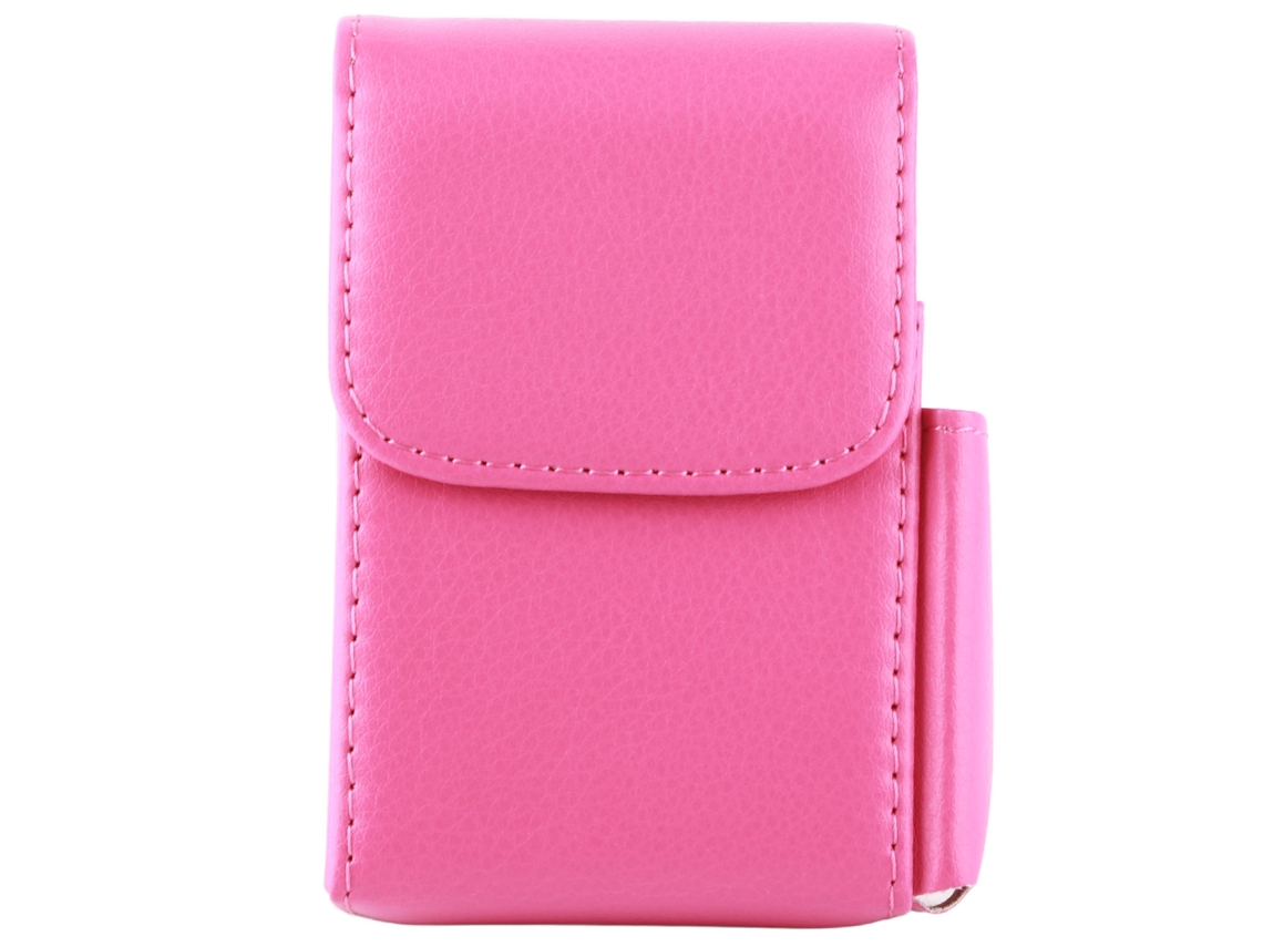 Elegante Cigarro, Design De Carteira De Couro Pu Rose Pu, Presente Exclusivo Para Fumantes Com Riscos De Protetora Flipshell Style