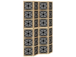 Room Divider, Room Dividers Vidaxl Marrom Madeira (40 X 220 Cm)