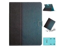 Capa de couro com costura de cor sólida Webake para tablet de 7 polegadas