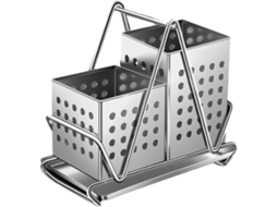 Suporte Prático Para Guardar Pauzinhos E Baguetes, Feito Em Aço Inoxidável 304.