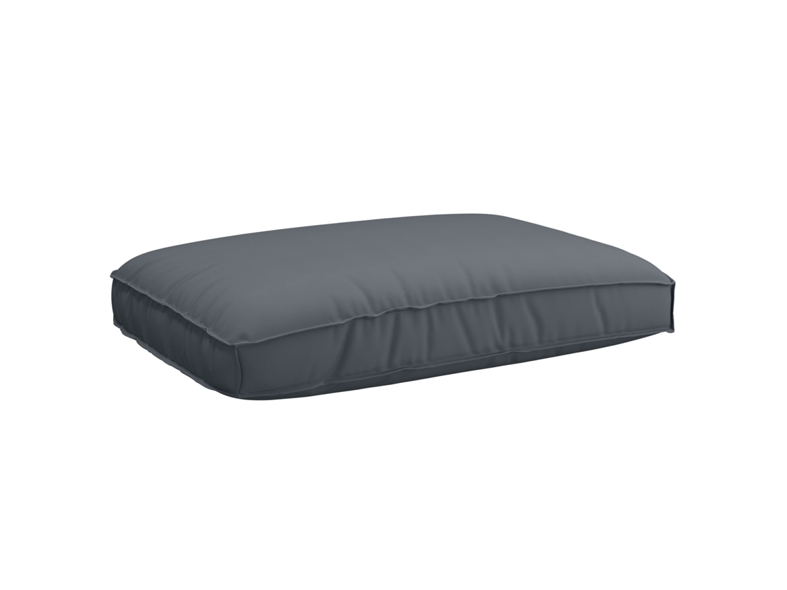 Conjunto 1 Almofada Para O Lar Vidaxl Antracite Oxford (120 X 80 X 12 Cm)