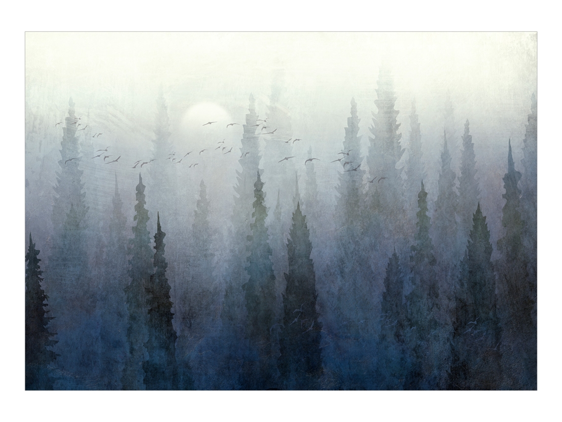 Papel de Parede ARTGEIST Flight Over the Forest - Second Variant (100x70)
