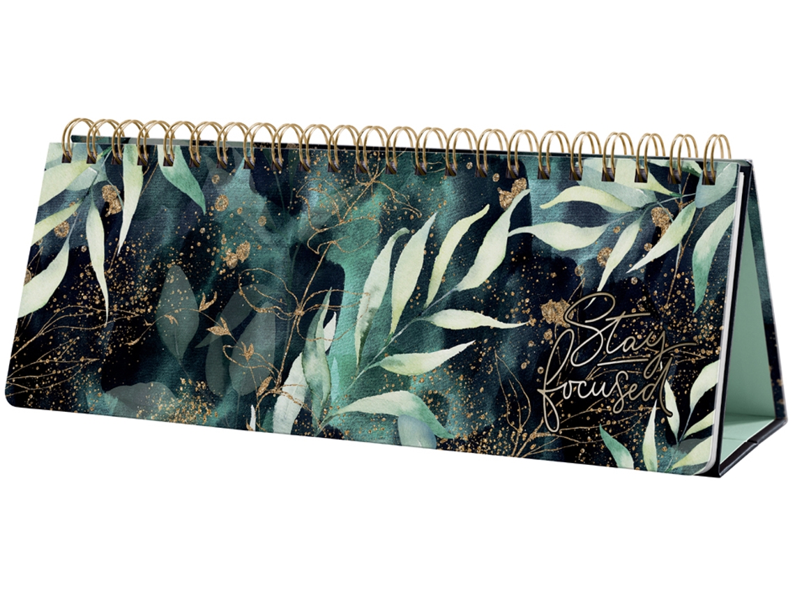 Calendário de Mesa SIGEL Jolie Glamorous Leaves Perpétuo