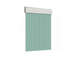 Cortina De Porta 120x210cm Plana Áspera N.º 7 Vidro Verde Alberto Muñoz