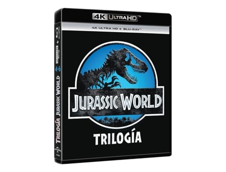 Jurassic World Trilogy (4k Ultra Hd) / Trilogía Jurassic World Universal Picturres (2015, 2018, 2022)