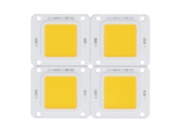Kit com 4 Chips Cob de Led 3200k 60w 30 34v para Iluminação de Spots CHABERLU