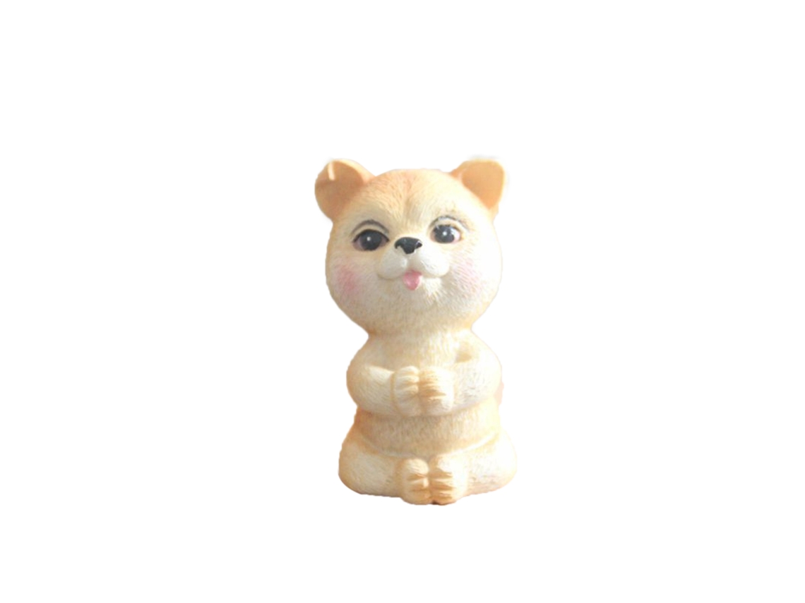 Conjunto de 5 Miniaturas de Cães decorativos para Decoração de Sala ou Carro LAXISCREED