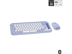 Combo De Ícones Logitech Pop, Lilás Us Intl