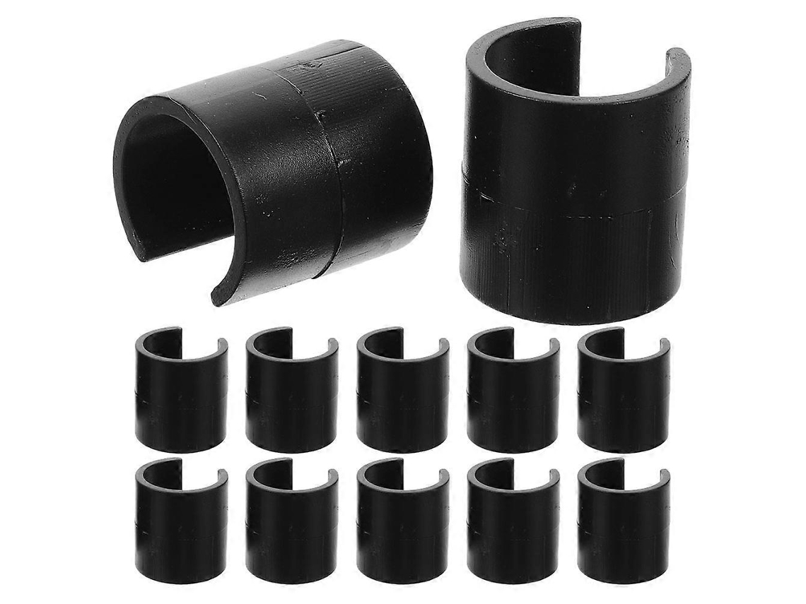 Omni 12 Clips de Jardim Antiventoso para Bandeiras, Acessórios de Fixação Resistentes de Abs, Estabilizadores Práticos 3,00x2,60x2,30cm