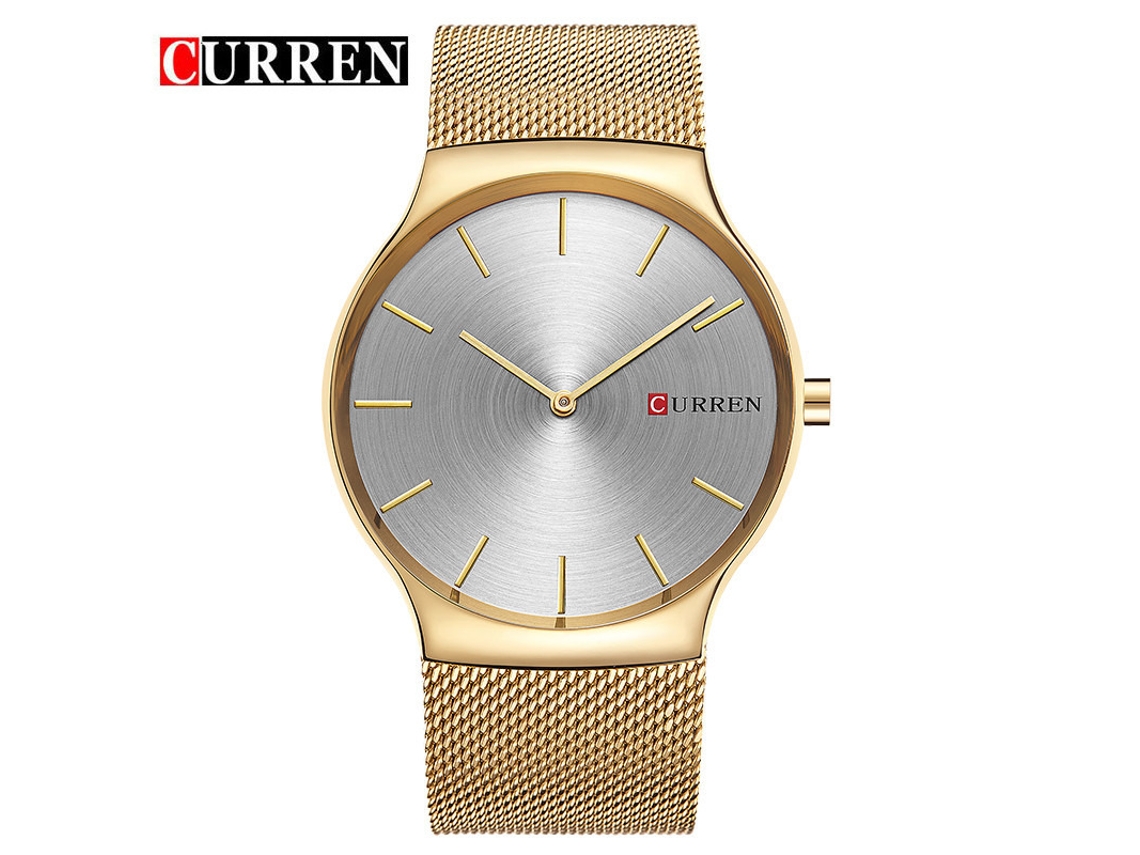 Relógio Masculino de Negócios com Mecanismo de Quartzo, Pulseira de Aço e Movimento Japonês. MDUG