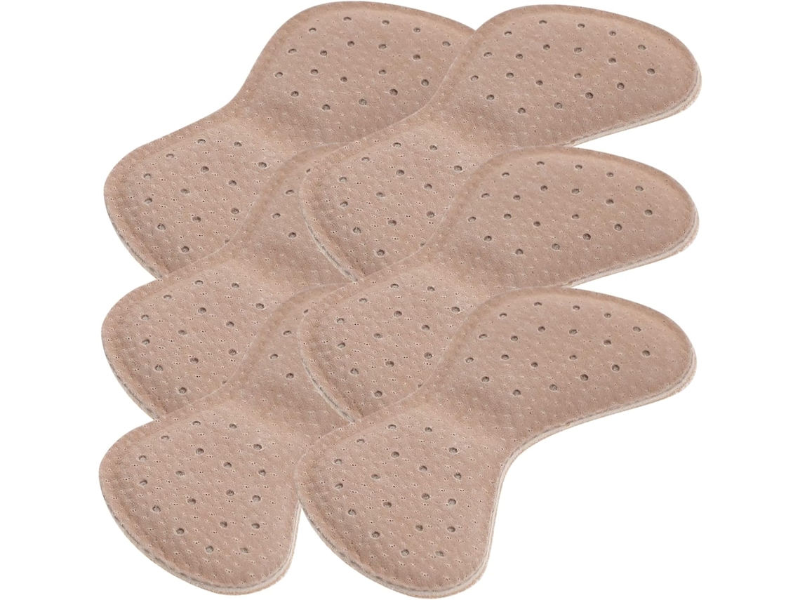 Packove Conjunto De 6-protetores Calcanhar Para Os Pés, Antiderrapantes E Respiráveis, Para Bolhas E Assaduras, Para Uso