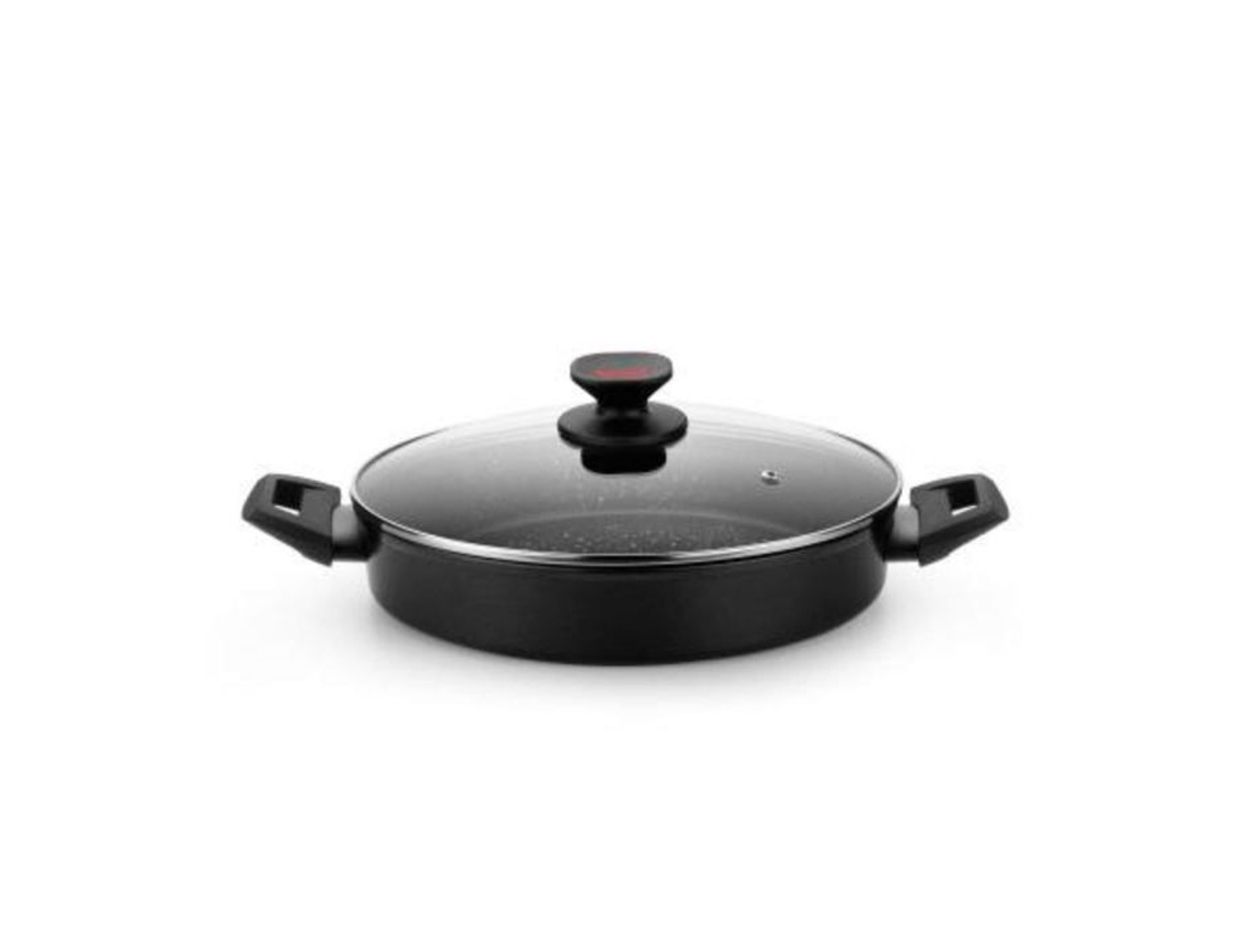Panela Monix M810524 Aço Inoxidável Todas As Fontes De Calor Incluindo Indução Máquina De Lavar Louça Cabo Fixo