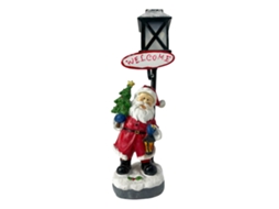 Fantasia de Natal com boneco de neve de resina, decoração de Natal LAXISCREED