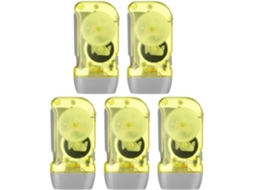 Conjunto De 5 Lanternas Emergência Portáteis Com 3 Modos Led, Design