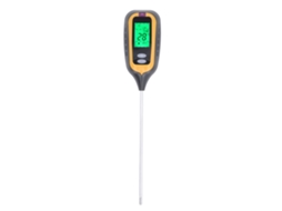 Medidor de solo 4 em 1 digital com luz de fundo para umidade pH temperatura e luz solar | S/MARCA