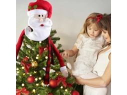 Enfeite De Natal Para A Árvore De Natal: Papai Noel, Alce E Boneco De Neve (par)-aquaforge