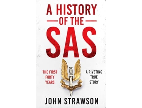 Livro A History of the SAS de John Strawson (Inglês)
