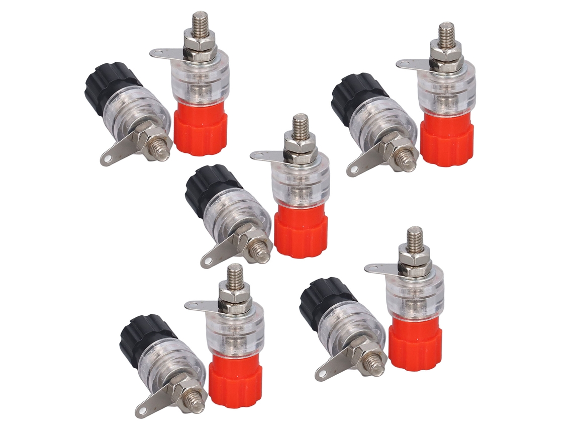 Conector Terminal De Ligação Com Parafuso Prata 5 Conjuntos