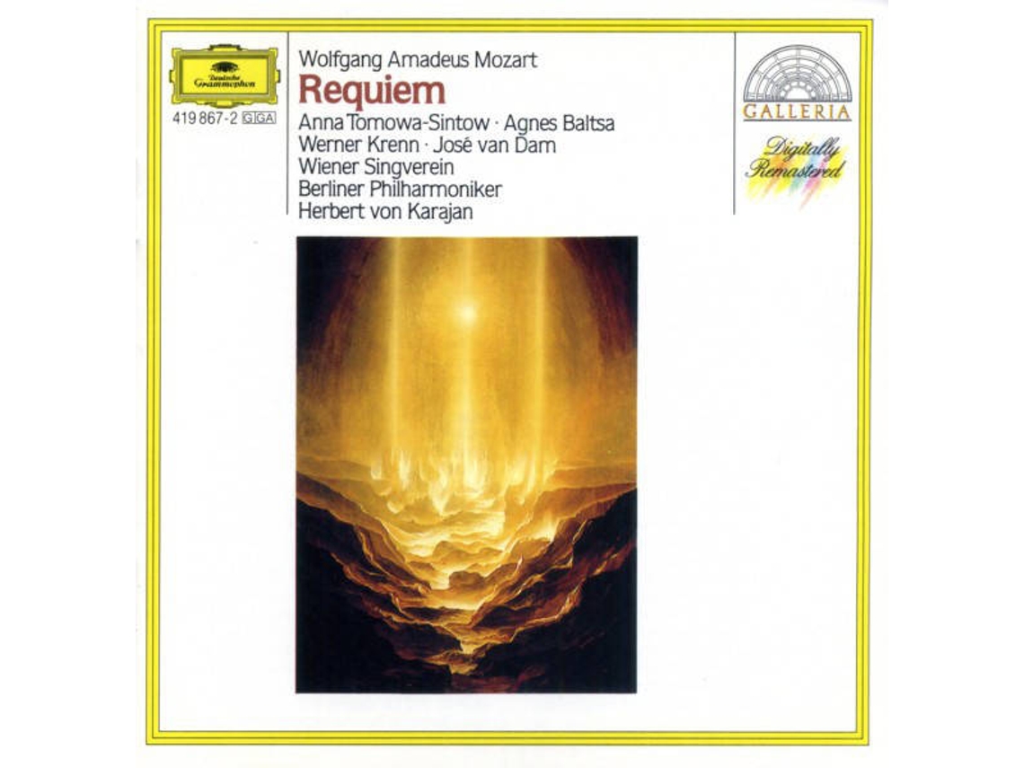 CD Wolfgang Amadeus Mozart - Requiem (1CDs)