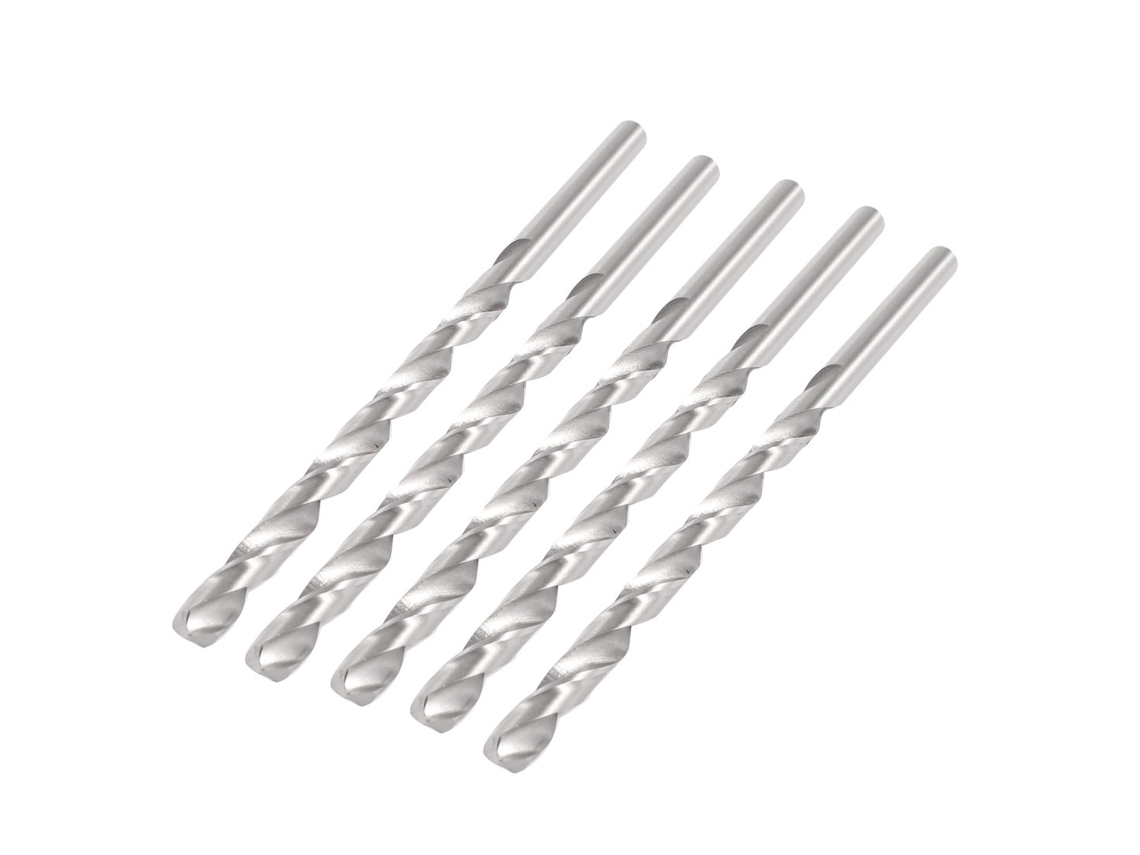 Conjunto de 5 Brocas Espirais Hss para Mármore, com 148 Mm e 6,5 Diâmetro CHABERLU