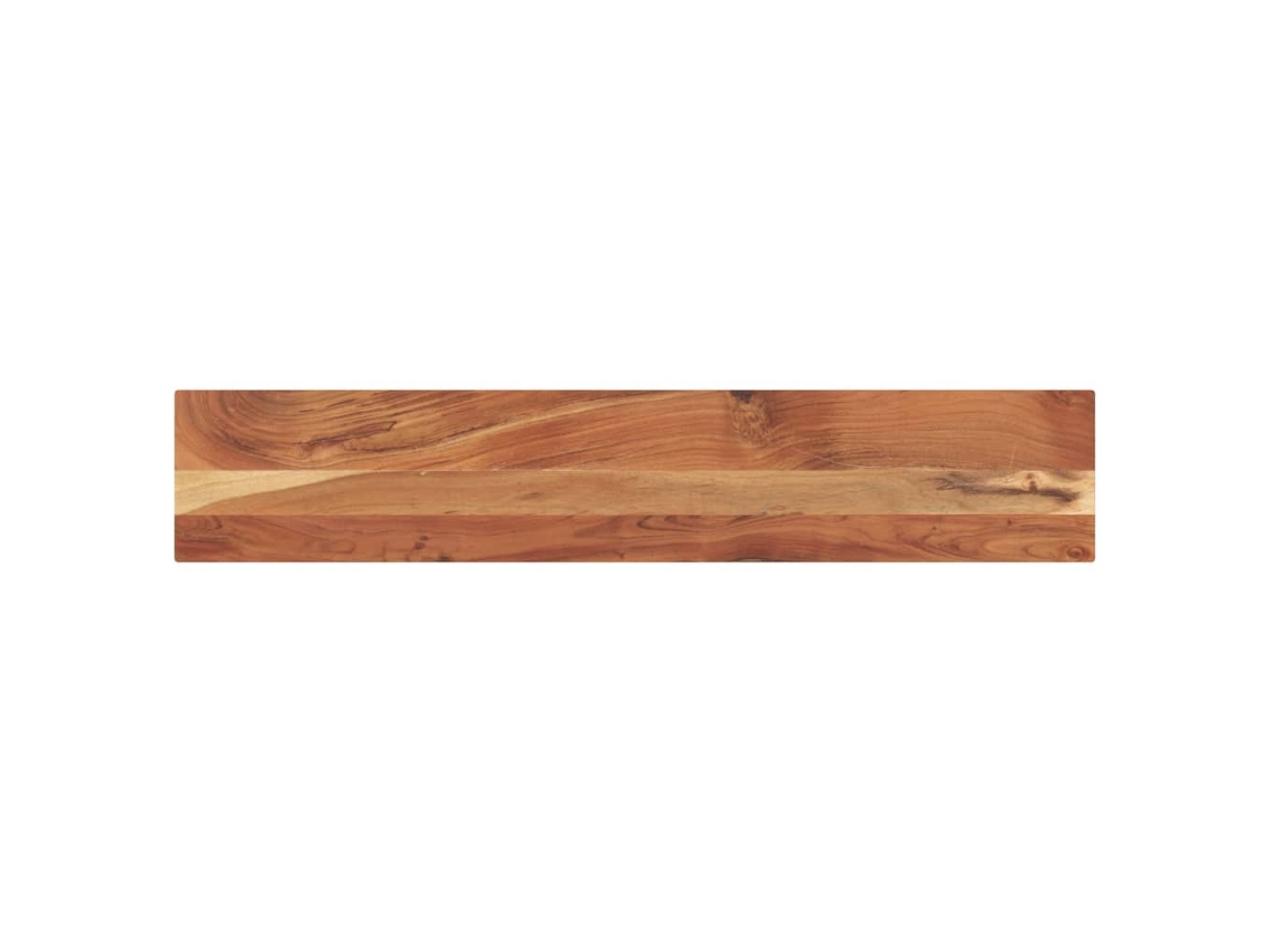 Vidaxl Tampo De Mesa Retangular 160x20x3,8 Cm Madeira De Acácia Maciça
