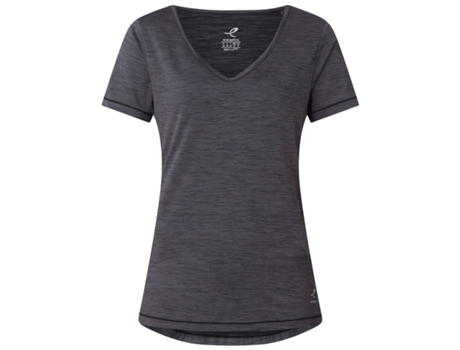 T-Shirt de Mulher ENERGETICS Poliéster Preto (M)