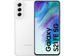 Smartphone SAMSUNG Galaxy S21 FE 5G (Recondicionado Sinais de Uso - 256 GB - Branco)