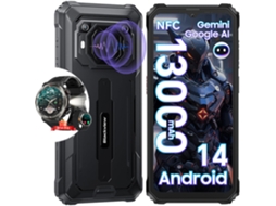 Smartphone BLACKVIEW Bv6200 Pro 6.56'' 18 GB 128 GB Android 14 Preto