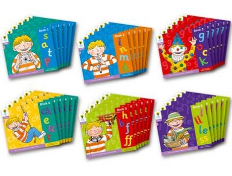 Livro Oxford Reading Tree Level 1 Floppys Phonics Sounds Books Class Pack of 36 de Debbie Hepplewhite (Inglês)