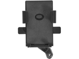 Suporte Para Celular Veicular Em Abs Preto, Com Design Limpo.