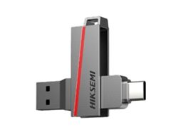 Pen Drive Hiksemi Usb-a E Usb-c 3.2 128gb Cinza