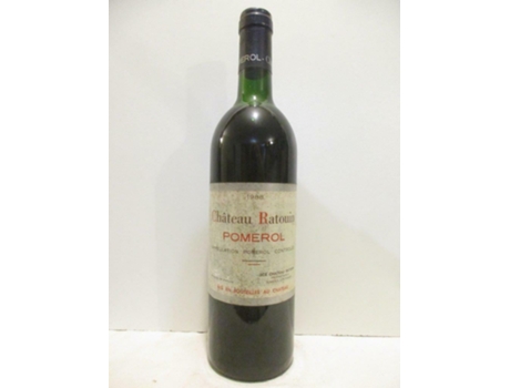 Vinho Tinto CHÂTEAU RATOUIN 1988 (75 cl - 1 unidade)