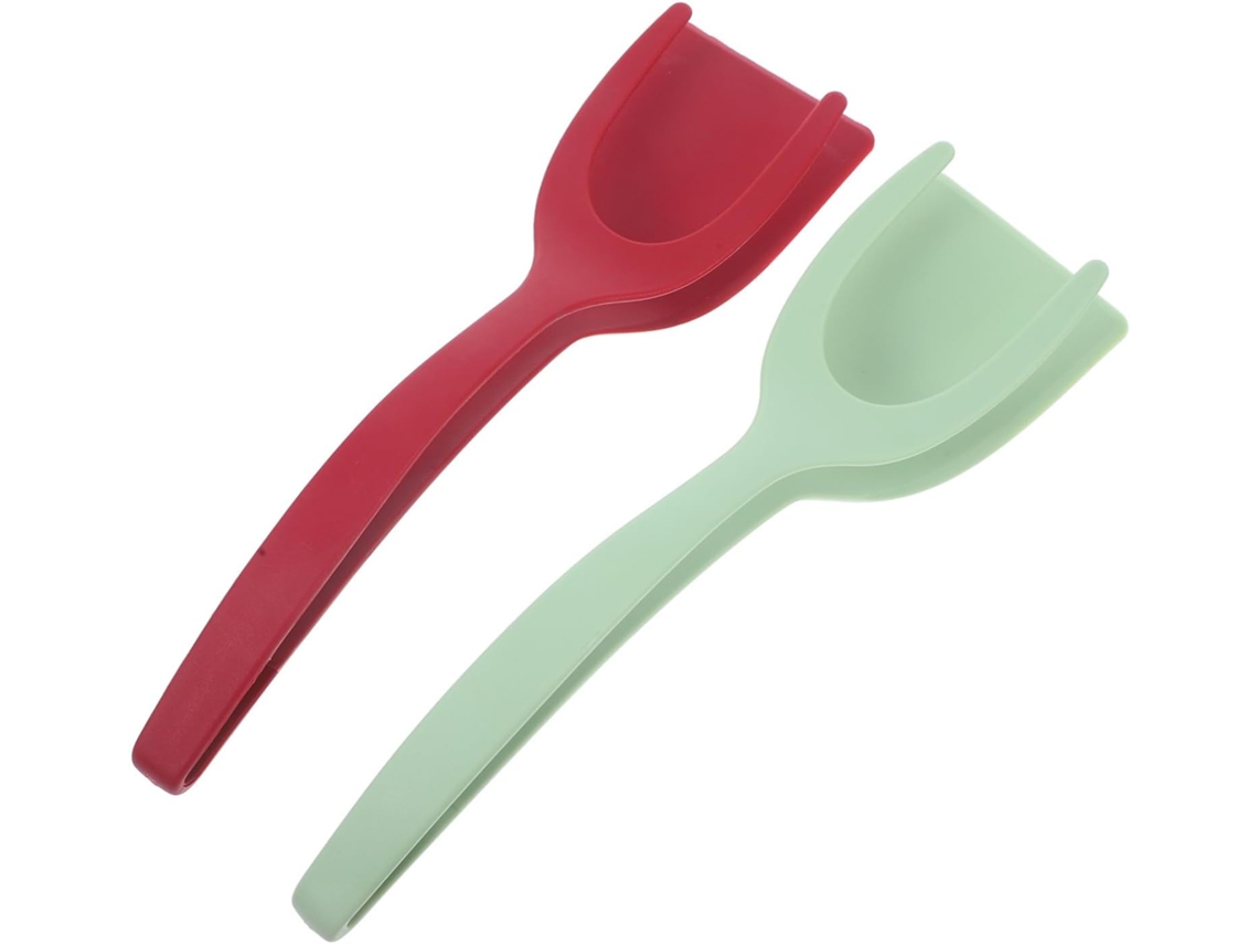 Conjunto De 2 Pinças Cozinha Multifuncionais Zerodeko Para Churrasco E Espátula Bife Ovos Design Elegante Prático Ideal