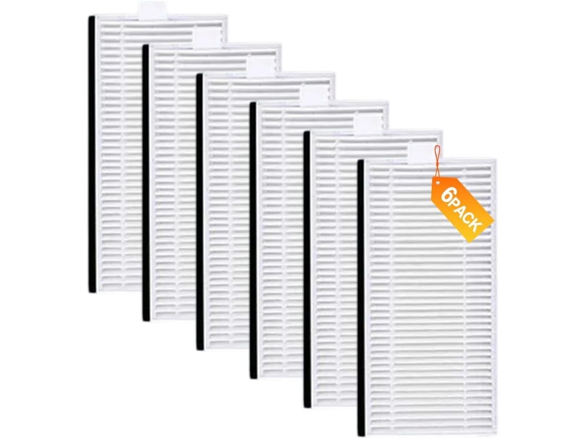 Kit Com 6 Filtros De Reposição Para Aspirador Pó M1 E M2, Acessórios