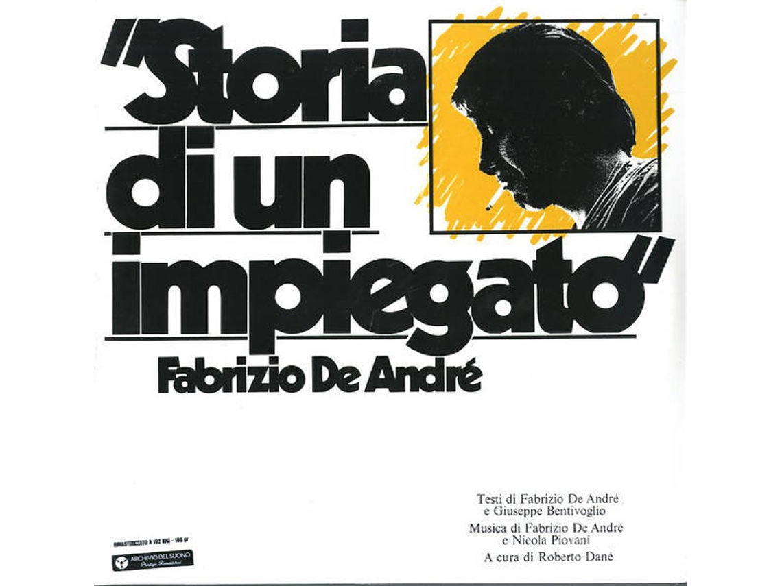 Vinil Fabrizio De André - Storia Di Un Impiegato (1CDs)
