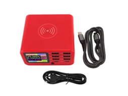 Estação de Carregamento Rápido 320w EOOCOO (8 portas, display)