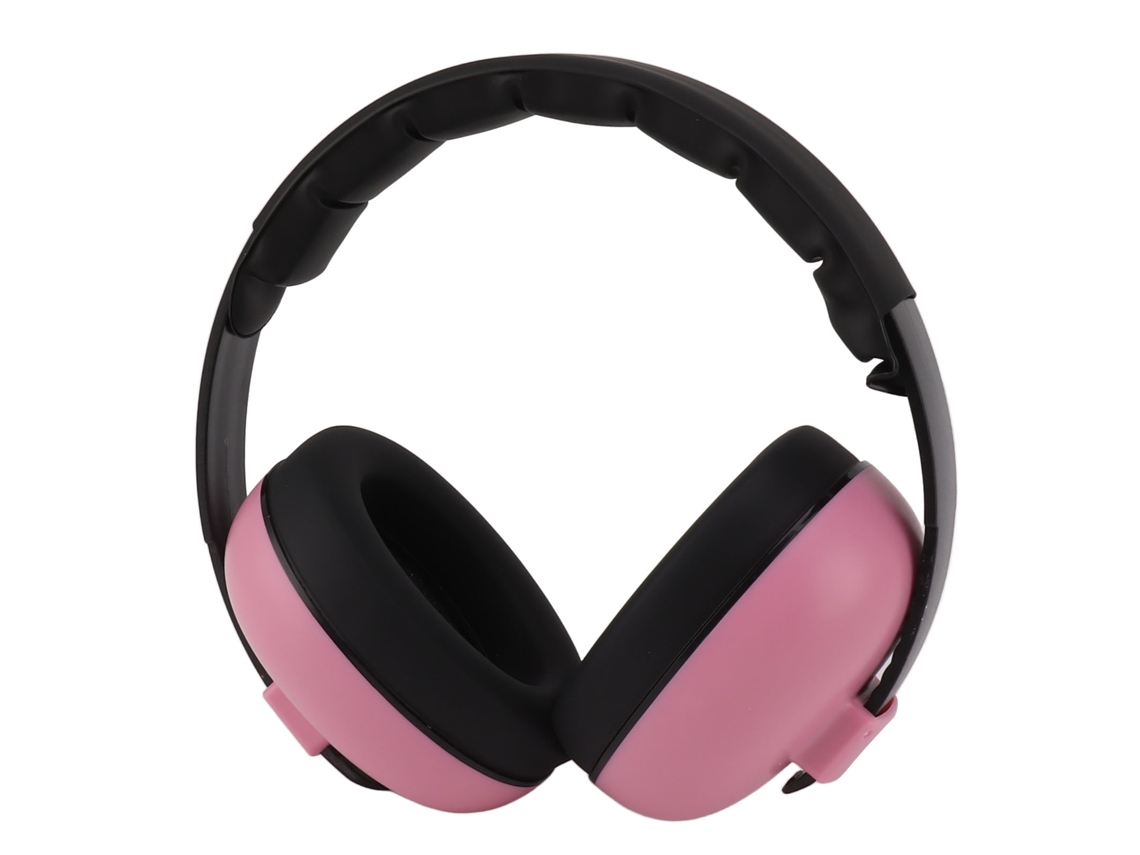 Mali protetores Auriculares Rosa para Bebê Redução de Ruído Portáteis Soft para Dormir Viagem