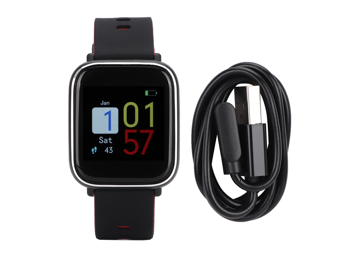 Pulseira Inteligente EOOCOO com Monitoramento de Pressão Arterial, Frequência Cardíaca, Tela IP67
