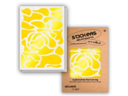 Autocolantes Refletores WILL B STICKERS  Tamanho A5 Camuflar