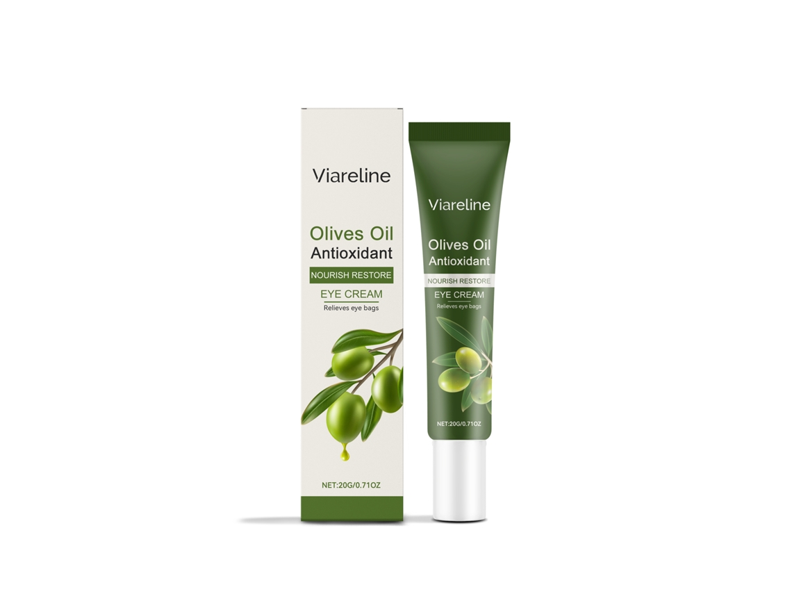 Creme Reparador Olhos Óleo Oliveira Natural