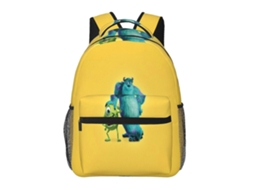 Mochila G80 Monsters, Inc. Para Estudantes, Estilosa E Leve, Impermeável E Com Alça De Ombro Ajustável.